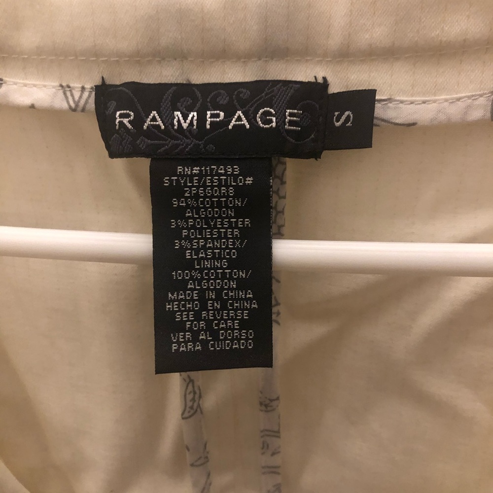 White vest, new never worn, size S - Picture 3 of 3